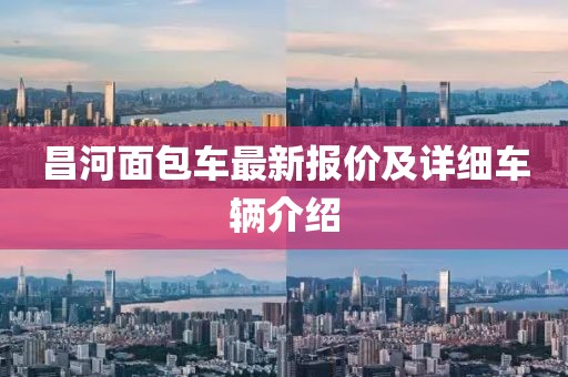 昌河面包车最新报价及详细车辆介绍