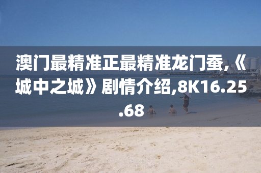 澳门最精准正最精准龙门蚕,《城中之城》剧情介绍,8K16.25.68