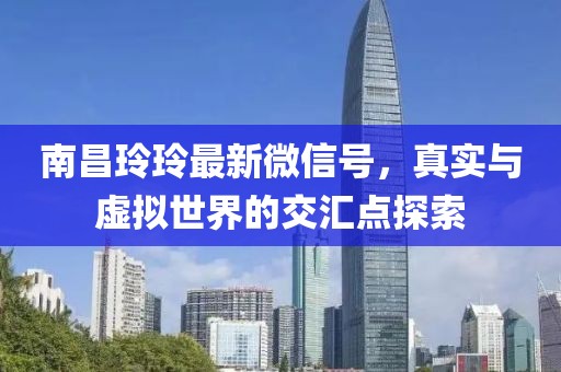 南昌玲玲最新微信号，真实与虚拟世界的交汇点探索