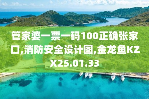 管家婆一票一码100正确张家口,消防安全设计图,金龙鱼KZX25.01.33