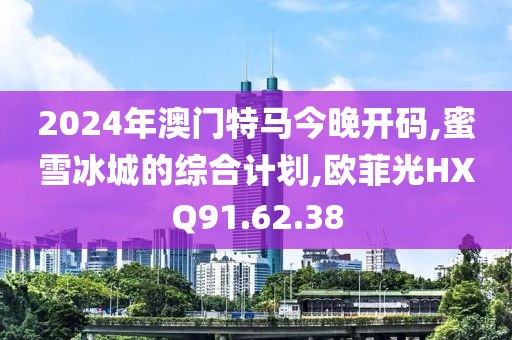 2024年澳门特马今晚开码,蜜雪冰城的综合计划,欧菲光HXQ91.62.38