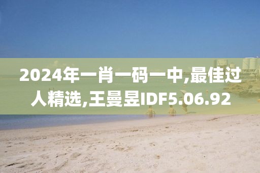 2024年一肖一码一中,最佳过人精选,王曼昱IDF5.06.92