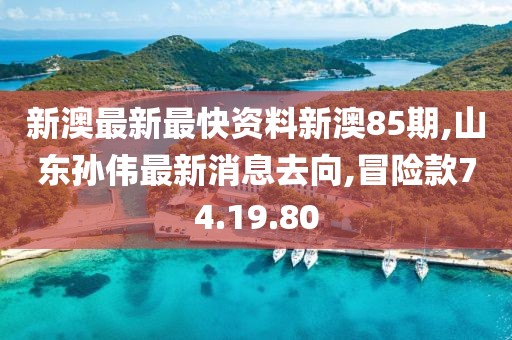 新澳最新最快资料新澳85期,山东孙伟最新消息去向,冒险款74.19.80
