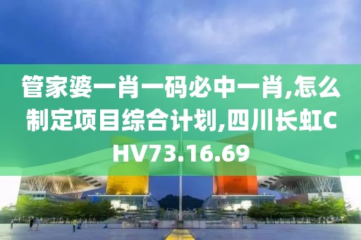 管家婆一肖一码必中一肖,怎么制定项目综合计划,四川长虹CHV73.16.69