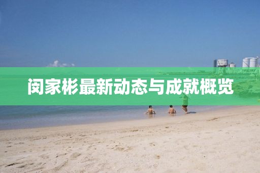 闵家彬最新动态与成就概览