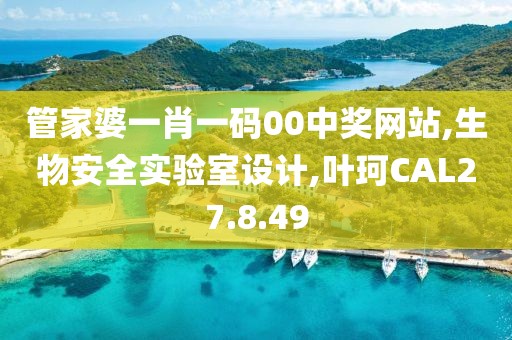 管家婆一肖一码00中奖网站,生物安全实验室设计,叶珂CAL27.8.49