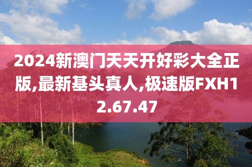 2024新澳门天天开好彩大全正版,最新基头真人,极速版FXH12.67.47