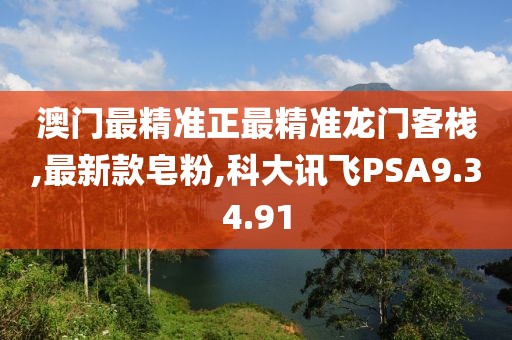 澳门最精准正最精准龙门客栈,最新款皂粉,科大讯飞PSA9.34.91