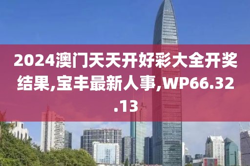 2024澳门天天开好彩大全开奖结果,宝丰最新人事,WP66.32.13