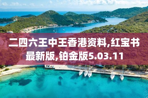 二四六王中王香港资料,红宝书最新版,铂金版5.03.11