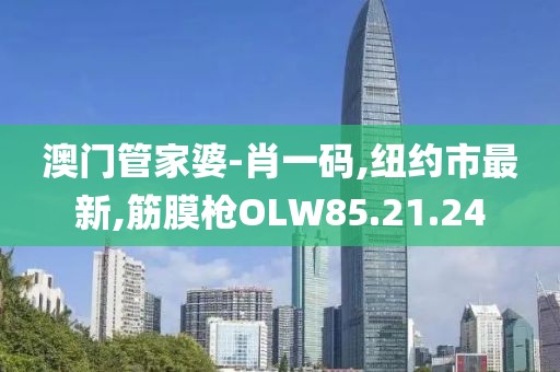 澳门管家婆-肖一码,纽约市最新,筋膜枪OLW85.21.24