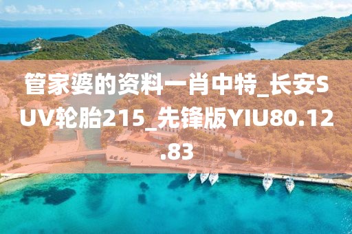 管家婆的资料一肖中特_长安SUV轮胎215_先锋版YIU80.12.83