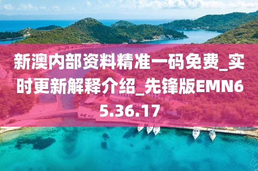 新澳内部资料精准一码免费_实时更新解释介绍_先锋版EMN65.36.17