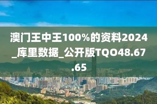 澳门王中王100%的资料2024_库里数据_公开版TQO48.67.65