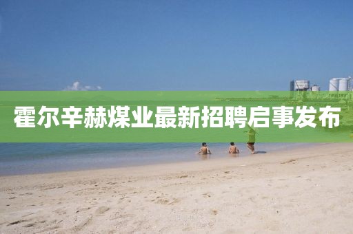 霍尔辛赫煤业最新招聘启事发布