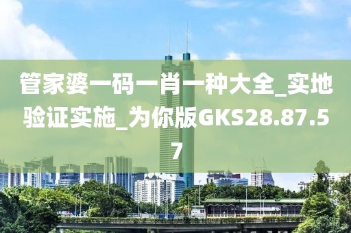 管家婆一码一肖一种大全_实地验证实施_为你版GKS28.87.57