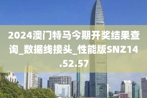 2024澳门特马今期开奖结果查询_数据线接头_性能版SNZ14.52.57