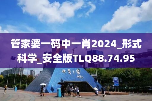 管家婆一码中一肖2024_形式科学_安全版TLQ88.74.95