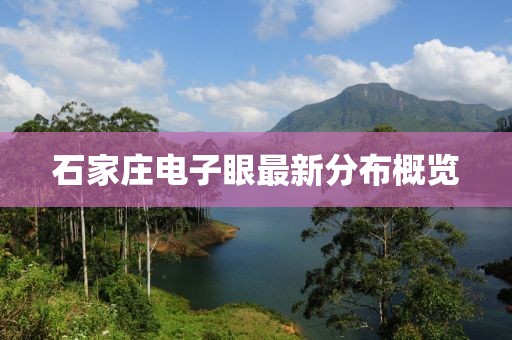 石家庄电子眼最新分布概览