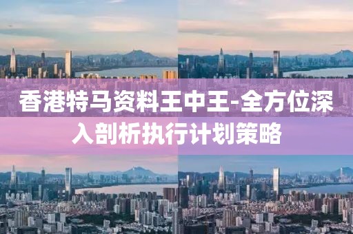 香港特马资料王中王-全方位深入剖析执行计划策略