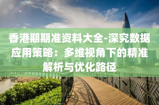 香港期期准资料大全-深究数据应用策略：多维视角下的精准解析与优化路径