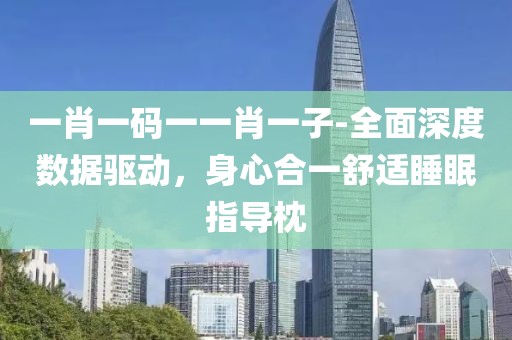 一肖一码一一肖一子-全面深度数据驱动，身心合一舒适睡眠指导枕