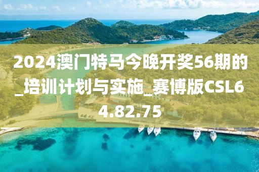 2024澳门特马今晚开奖56期的_培训计划与实施_赛博版CSL64.82.75