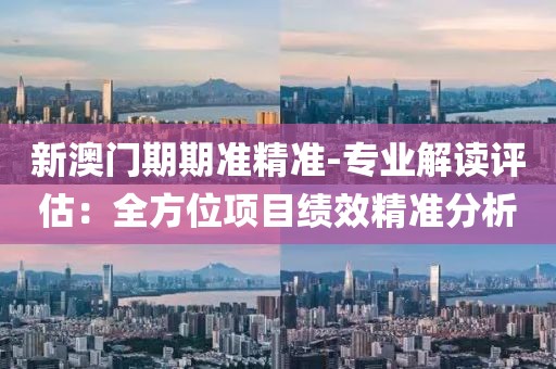 新澳门期期准精准-专业解读评估：全方位项目绩效精准分析