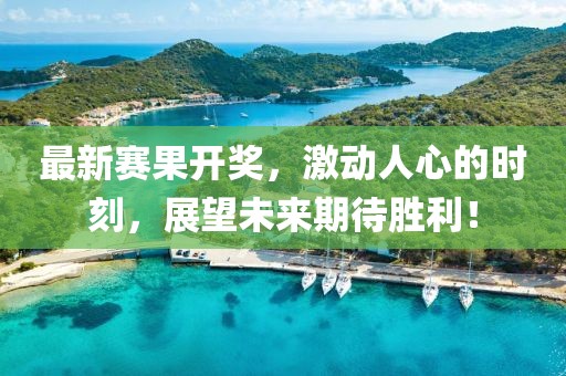 最新赛果开奖，激动人心的时刻，展望未来期待胜利！