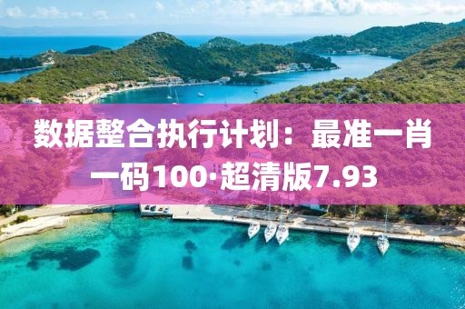 数据整合执行计划：最准一肖一码100·超清版7.93