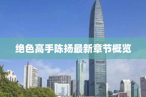 绝色高手陈扬最新章节概览