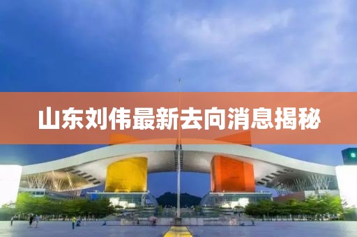 山东刘伟最新去向消息揭秘