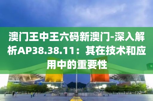 澳门王中王六码新澳门-深入解析AP38.38.11：其在技术和应用中的重要性