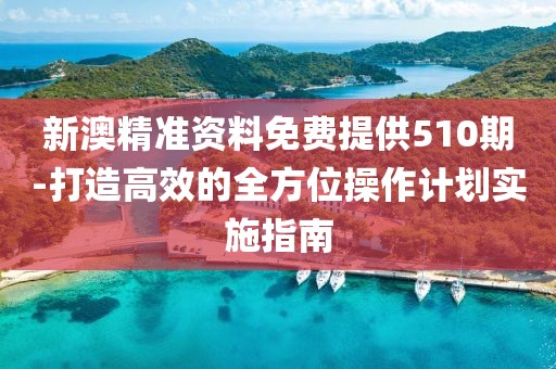 新澳精准资料免费提供510期-打造高效的全方位操作计划实施指南