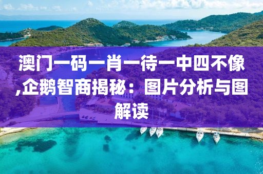 澳门一码一肖一待一中四不像,企鹅智商揭秘：图片分析与图解读