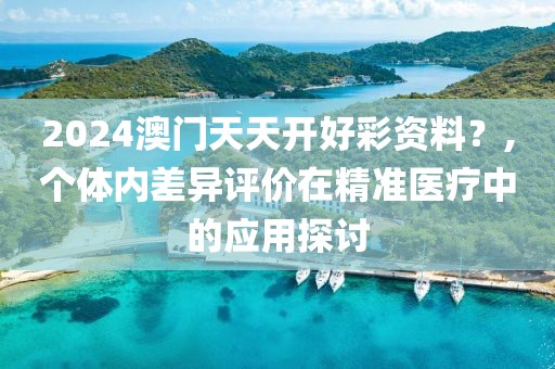 2024澳门天天开好彩资料？,个体内差异评价在精准医疗中的应用探讨