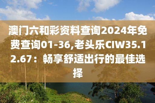 澳门六和彩资料查询2024年免费查询01-36,老头乐CIW35.12.67：畅享舒适出行的最佳选择