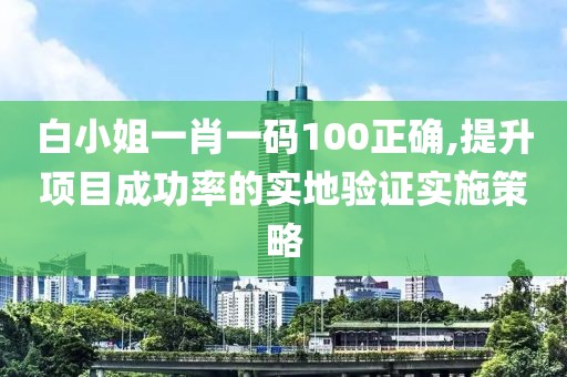 白小姐一肖一码100正确,提升项目成功率的实地验证实施策略