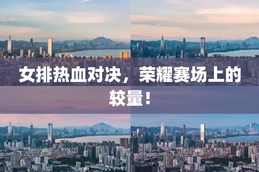 女排热血对决，荣耀赛场上的较量！