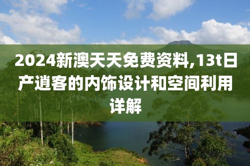 2024新澳天天免费资料,13t日产逍客的内饰设计和空间利用详解