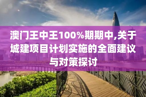 澳门王中王100%期期中,关于城建项目计划实施的全面建议与对策探讨