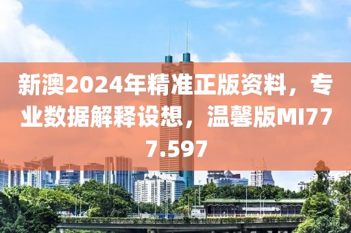 新澳2024年精准正版资料，专业数据解释设想，温馨版MI777.597