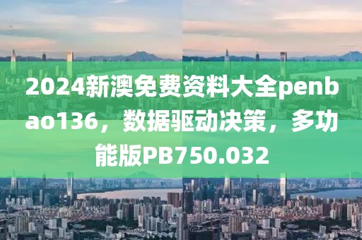 2024新澳免费资料大全penbao136，数据驱动决策，多功能版PB750.032