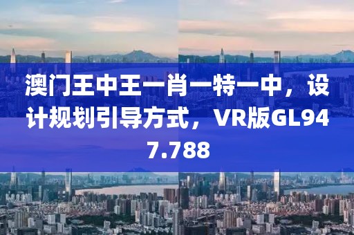 澳门王中王一肖一特一中，设计规划引导方式，VR版GL947.788