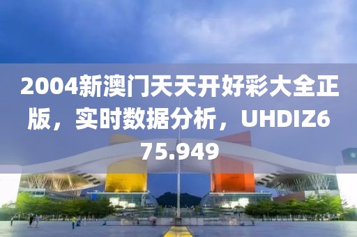 2004新澳门天天开好彩大全正版，实时数据分析，UHDIZ675.949