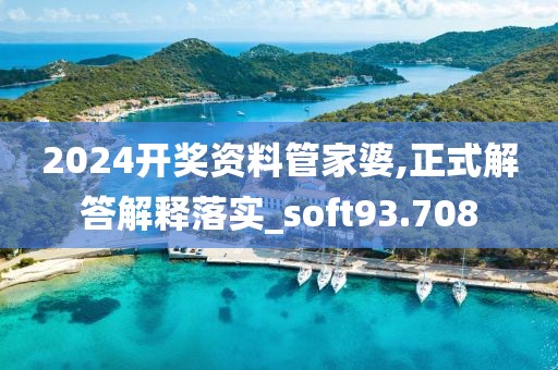 2024开奖资料管家婆,正式解答解释落实_soft93.708