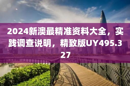 2024新澳最精准资料大全，实践调查说明，精致版UY495.327