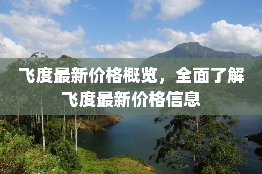 飞度最新价格概览，全面了解飞度最新价格信息