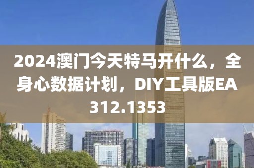 2024澳门今天特马开什么，全身心数据计划，DIY工具版EA312.1353