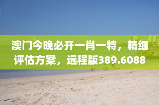 澳门今晚必开一肖一特，精细评估方案，远程版389.6088